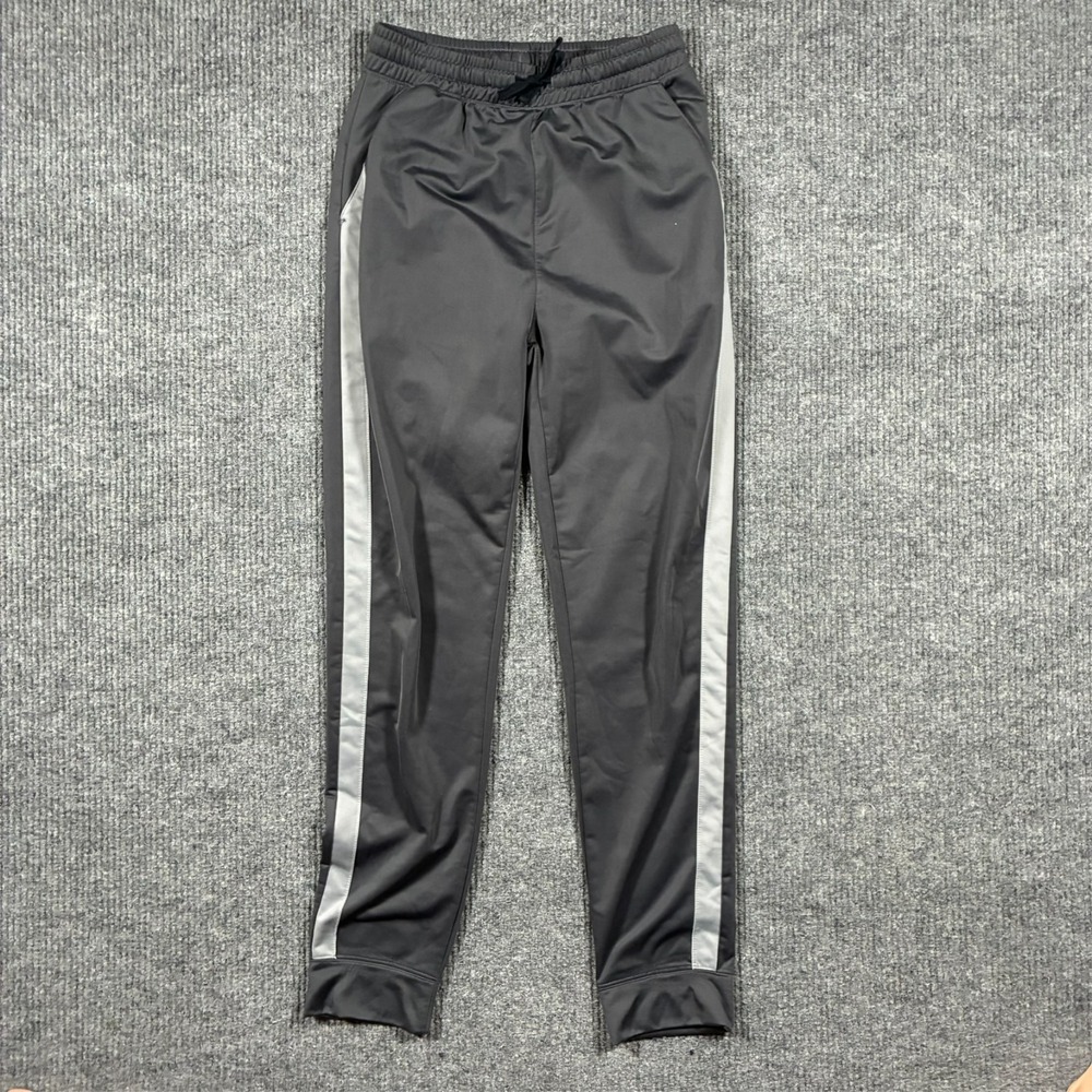 Spyder‎ Womens Jogger Track Pants Size Small Gray Athletic Stripe Pull On